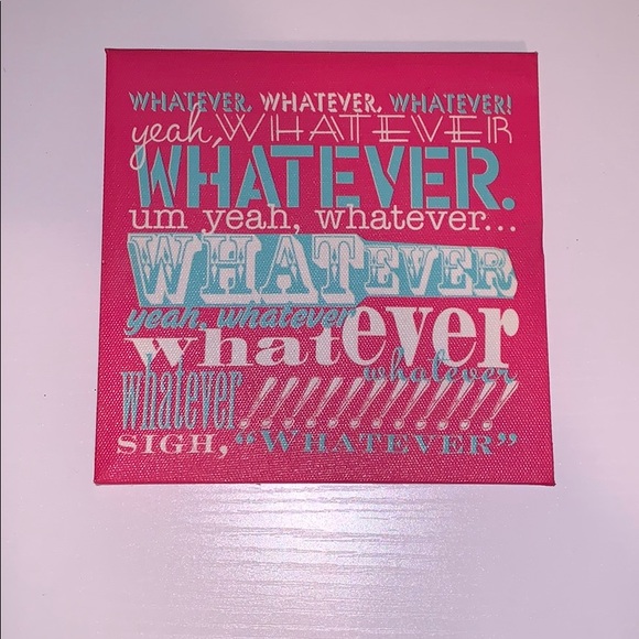 "Whatever" wall decor - Picture 1 of 3